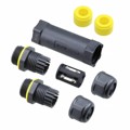 SC-L-UL13-04-YW - CONN CABLE JOINER BLACK/YELLOW