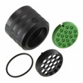 CL113101 - CONN BACKNUT 3 BLACK