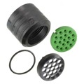 CL113102 - CONN BACKNUT 3 BLACK