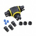 SC-L-ULT2-02-BL - CONN CABLE JOINER BLACK/BLUE