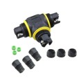 SC-L-ULT2-03-GN - CONN CABLE JOINER BLACK/GREEN