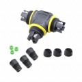SC-L-ULT2-04-GN - CONN CABLE JOINER BLACK/GREEN