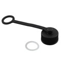 1456187 - CONN SEALING COVER M12 BLACK