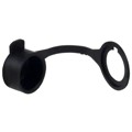 HR10-7R-C(01) - CONN DUST COVER 7 BLACK