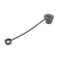 HR30-6P-C(31) - CONN COVER 6 BLACK