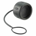 UTS18DCG - CONN SEALING COVER 18 BLACK