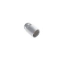 FFM.1E.130.LC - CONN BACK-NUT COLLET SILVER
