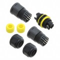 SC-L-UL11-03-YW - CONN CABLE JOINER BLACK/YELLOW