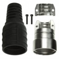 MB4FSR-B12.5 - CONN BOOT BLACK 12.5MM DIAM