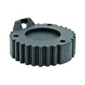AHDC-16-9-BLK - CONN COVER BLACK