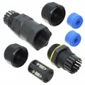 SC-L-UL12-02-BL - CONN CABLE JOINER BLACK/BLUE