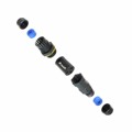 SC-L-UL12-04-BL - CONN CABLE JOINER BLACK/BLUE