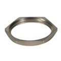 21410000011 - CONN HEX NUT M12 SILVER