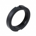 6291A - CONN HEX NUT BLACK