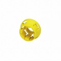 1417785 - CONN FIXING SLEEVE M12 YELLOW