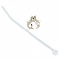 PXM7090 - CONN CABLE BRAID TERMINATION SIL
