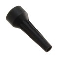 PLBR00250 - CONN STRAIN RELIEF BLACK