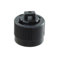 HR34B-12WR-C1 - CONN DUST COVER 12 BLACK