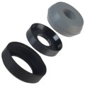 JR25WCCA-10 - CONN STRAIN RELIEF 25 BLACK