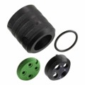 CL111102 - CONN BACKNUT 1 BLACK