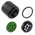 CL111202 - CONN BACKNUT 1 BLACK
