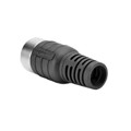 MB4FSR-B17 - CONN BOOT BLACK 17MM DIAM