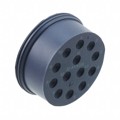 CIRP32A13GSL - CONN GROMMET GRAY