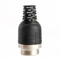 MC4FSR-C18.5 - CONN BOOT BLACK 18.5MM DIAM