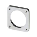1620927 - CONN SQUARE FLANGE SILVER