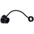 HR30-6P-C - CONN COVER 6 BLACK