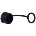 HR30-6R-C - CONN COVER 6 BLACK