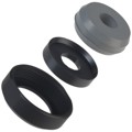 JR21WCCA-8 - CONN STRAIN RELIEF 21 BLACK