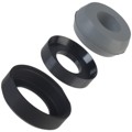 JR25WCCA-12 - CONN STRAIN RELIEF 25 BLACK