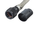 C90-001-10SL - CONN SCREEN BRAID ADPT 10SL BLK
