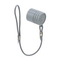 BFG.1B.100.PCSG - CONN COVER GRY 1B-1S-1D PLG IP51