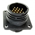 206552-1 - CONN ADAPTER 16P-16P M-M PNL MNT