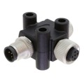 TA-A05F-A05M-A05F-01 - CONN T-ADPT 5P-5/5P F-F/M INLINE