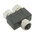 YA-A08F-A08F-A08F-01 - CONN Y-ADPT 8P-8/8P F-F/F INLINE