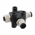 TA-A10M-A10M-A10F-01 - CONN T-ADAPTER 10P-10/10P M-F/M