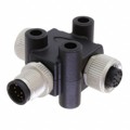 TA-A10M-A10F-A10F-01 - CONN T-ADAPTER 10P-10/10P M-F/F