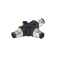 PXPPVC08TSFF03AFBBFB - CONN SPLIT M8 A 3POS F-F-F