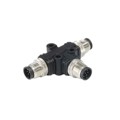 PXPPVC08TSFF04AFBBFB - CONN SPLIT M8 A 4POS F-F-F