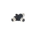 PXPPVC12TSFF05AFBBFB - CONN SPLIT M12 5POS F-F-F
