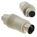 AB961 - CONN KEYBOARD ADAPTER 6P-5P F-M