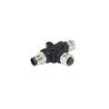 PXPPVC12TSFM05AFBIFB - CONN SPLIT M12 5POS F-M-F