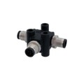 TA-A05M-A05M-A05M-01 - CONN T-ADPT 5P-5/5P M-M/M INLINE