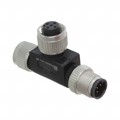 V15S-TEE-V15 - CONN T-ADPT 5P-5/5P F-F/M INLINE