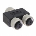 YA-A03F-A03F-A03F-01 - CONN Y-ADPT 3P-3/3P F-F/F INLINE