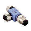 DSC-1205T000025KM0 - CONN T-ADPT 5P-5/5P F-F/M INLINE