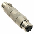 XLR31111F - CONN ADAPTER 3P-3P F-F INLINE